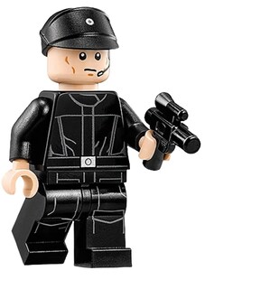 Foto 2 | Figura Lego Star Wars Imperial Shuttle Pilot De 5 Cm De Altura - Venta Internacional.