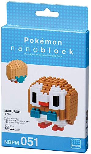 Foto 6 pulgar | Nanoblock, Paquete De 2 Sets, Litten Y Rowlet (nyabby Y Moku - Venta Internacional.