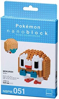 Foto 5 | Nanoblock, Paquete De 2 Sets, Litten Y Rowlet (nyabby Y Moku - Venta Internacional.