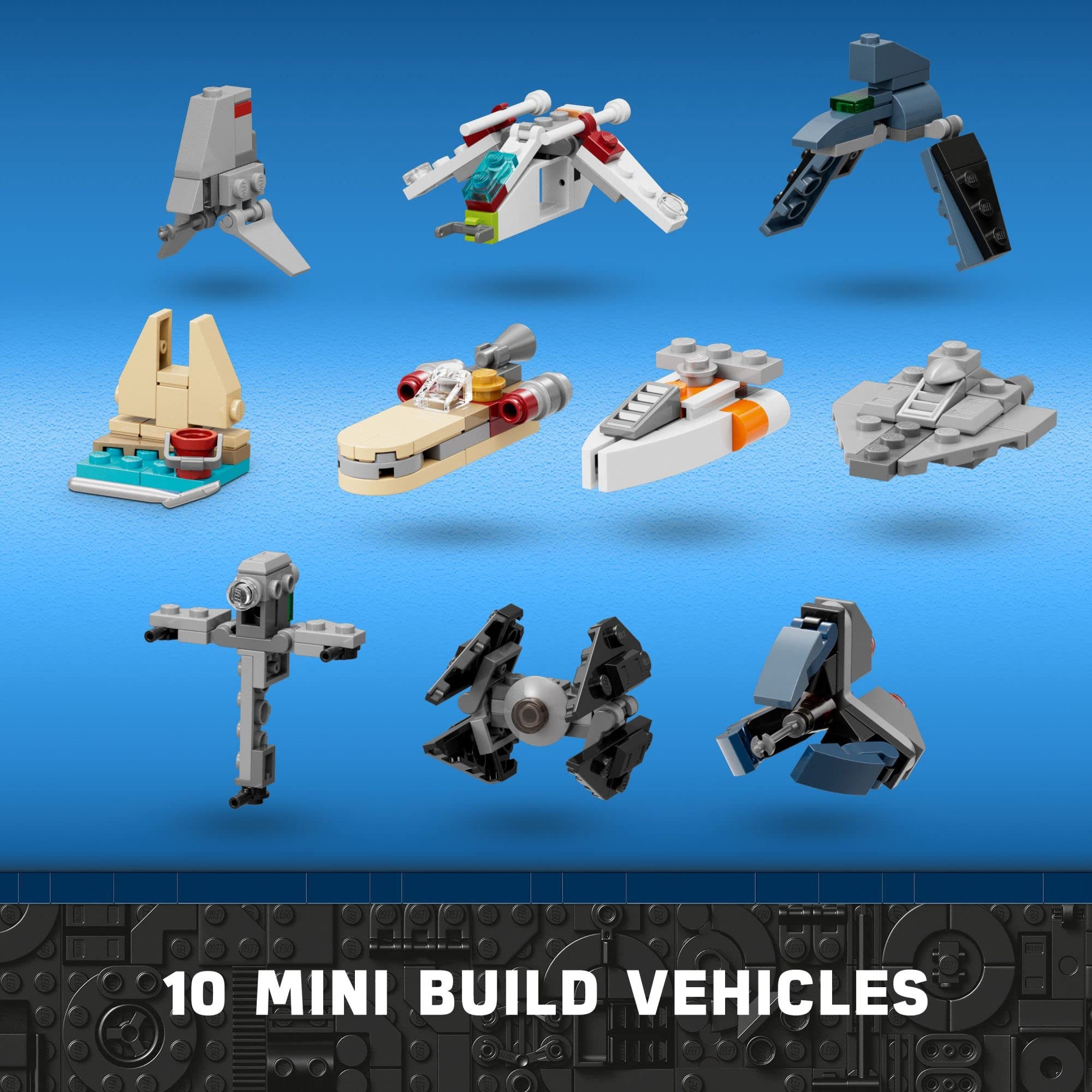 Foto 4 pulgar | Set De Juguetes De Construcción Lego Star Wars 2022 Adviento Calendar 75340 - Venta Internacional.