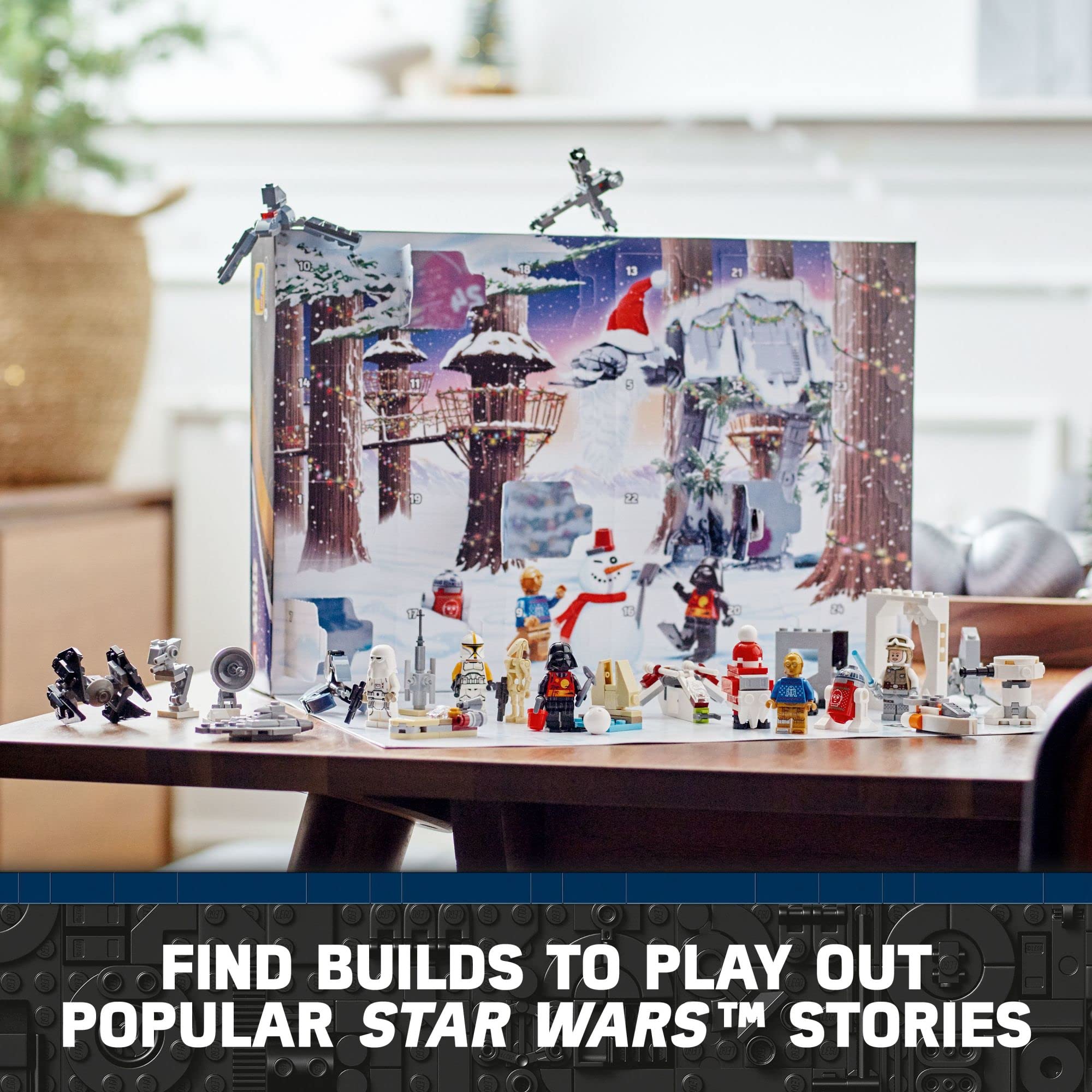 Foto 6 | Set De Juguetes De Construcción Lego Star Wars 2022 Adviento Calendar 75340 - Venta Internacional.
