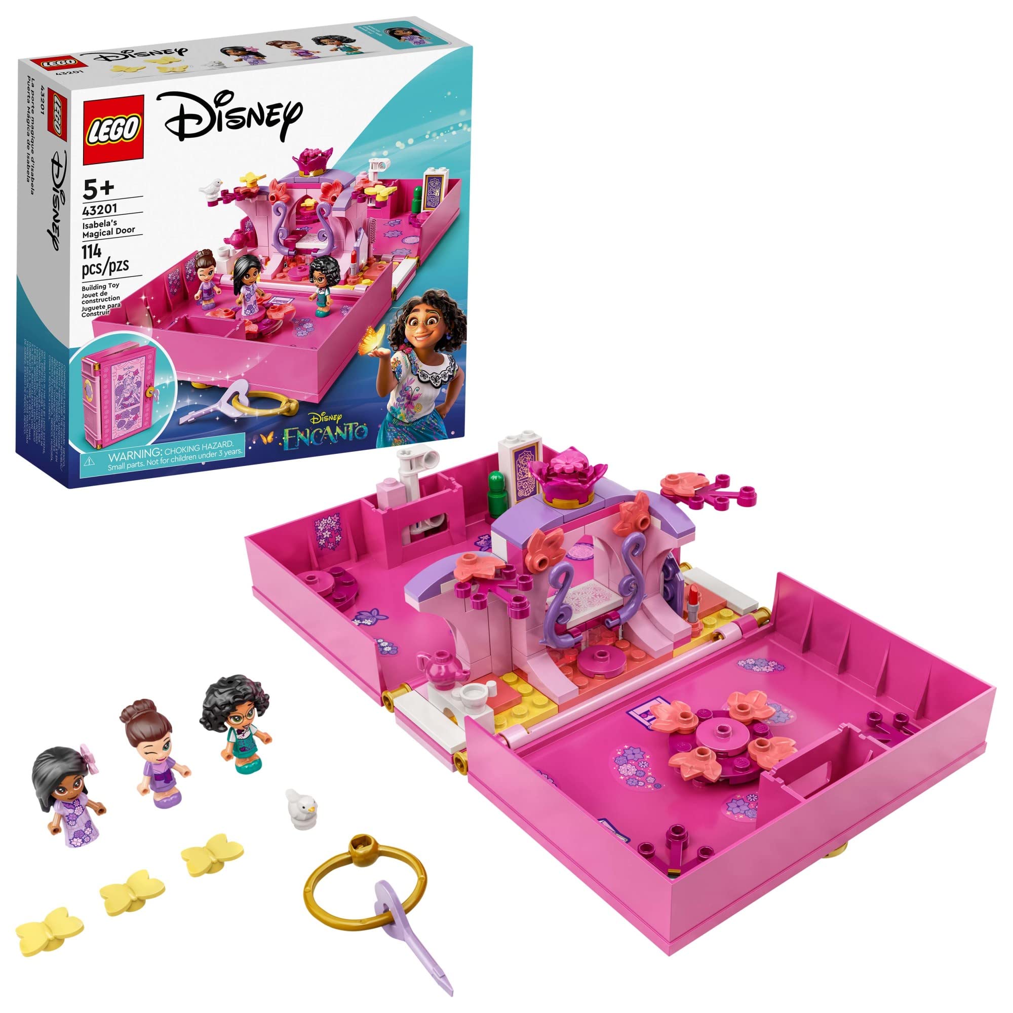 Kit De Construcción Lego Disney Encanto Isabela's Magical Door 43201 - Venta Internacional.