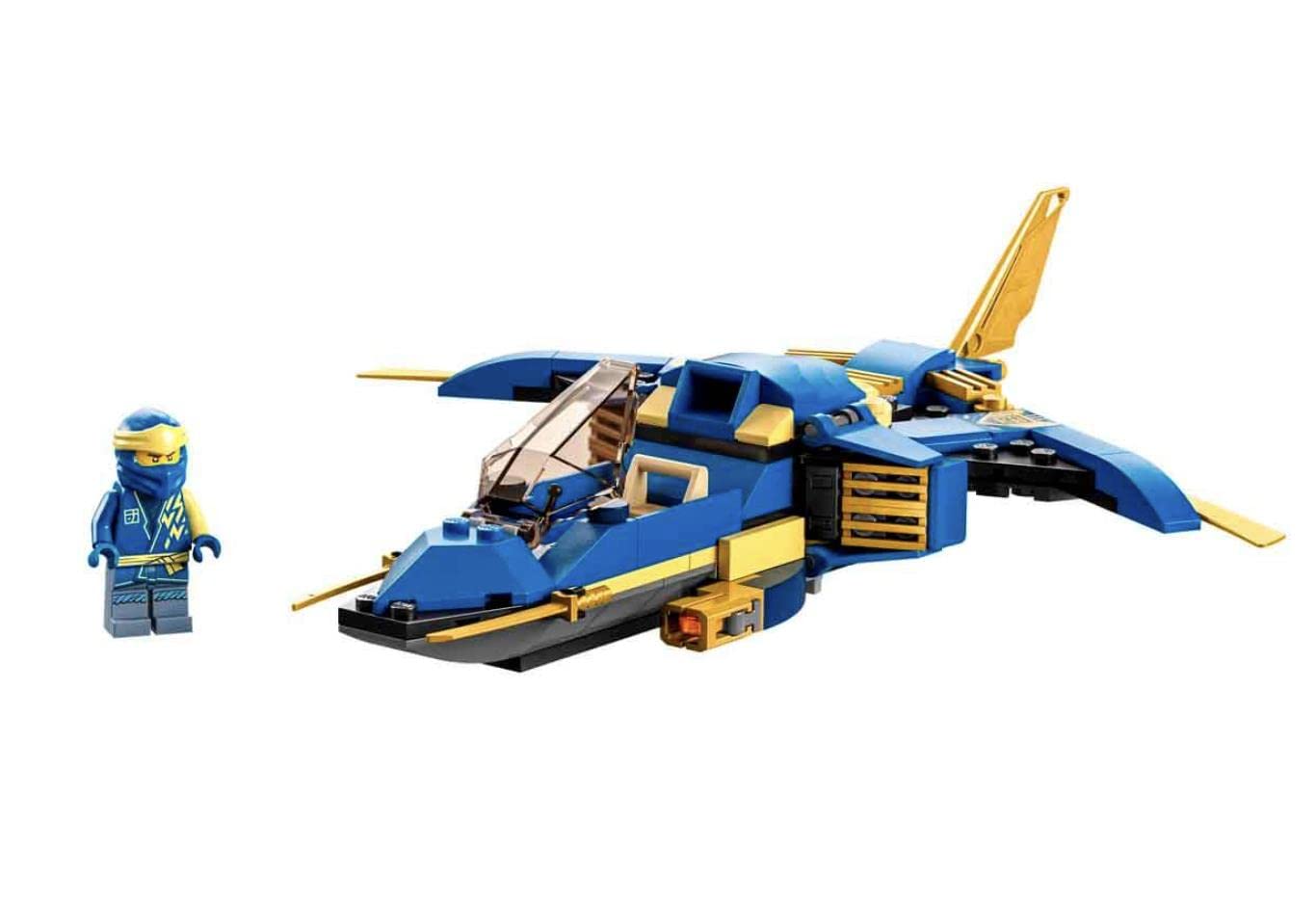 Foto 3 pulgar | Juguete Lego Ninjago Jays Thunder Jet Evo Con Figura Jay Mini 7+ - Venta Internacional.