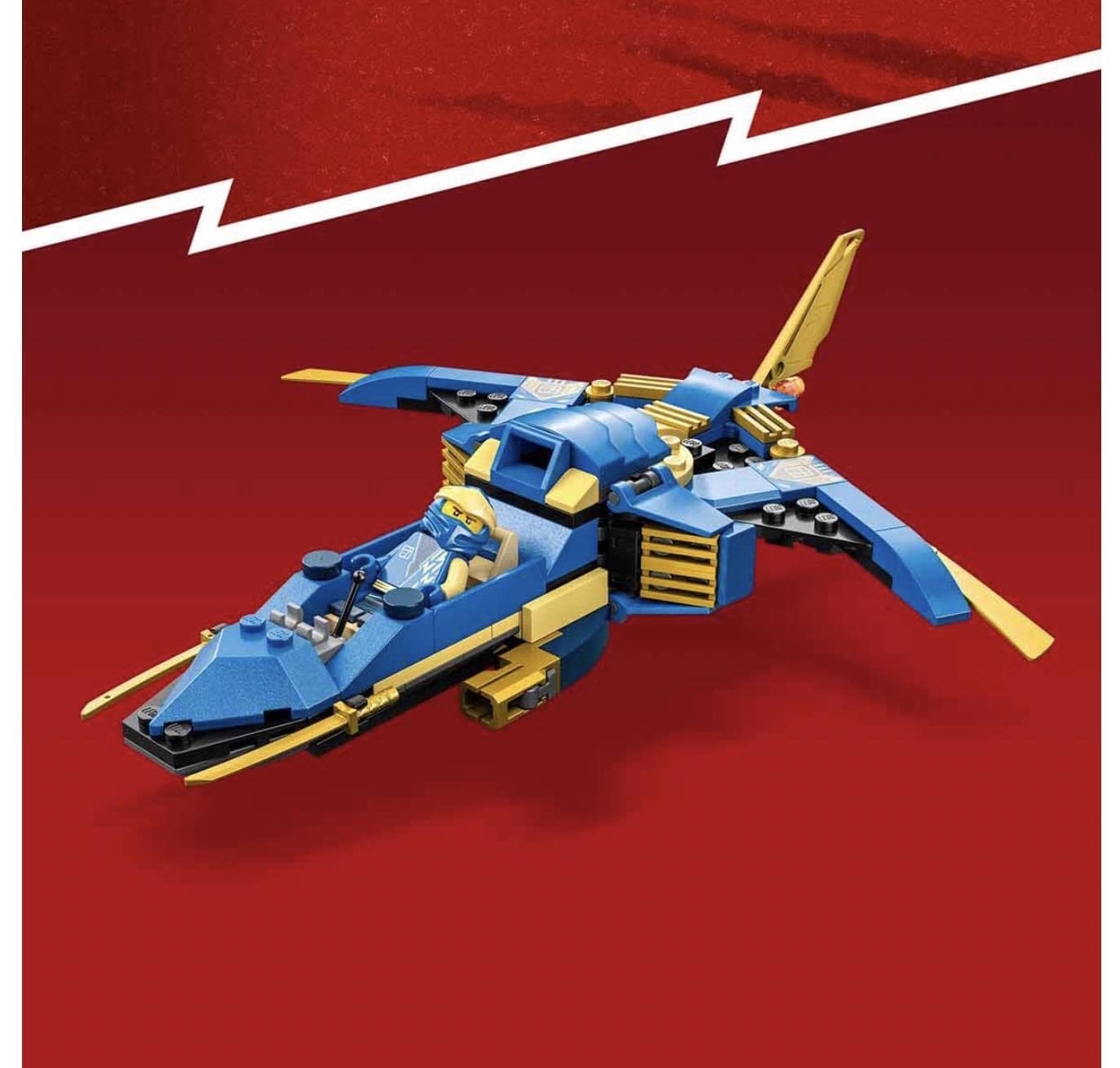 Foto 6 pulgar | Juguete Lego Ninjago Jays Thunder Jet Evo Con Figura Jay Mini 7+ - Venta Internacional.