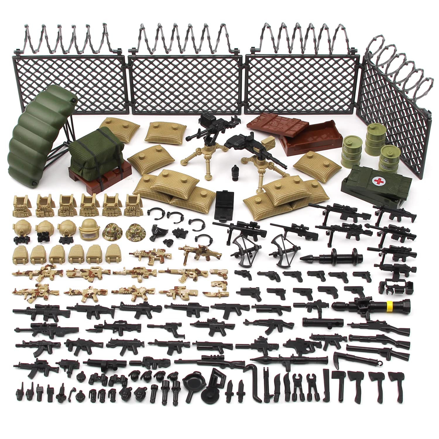 Foto 2 pulgar | Juego De Juguetes, Bloques De Construcción, Paquete De Armas Feleph, Modelo Militar - Venta Internacional.