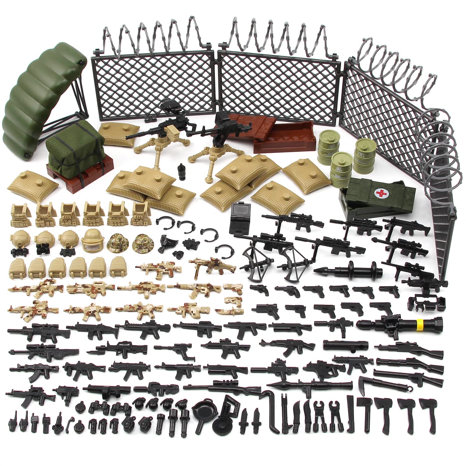 Foto 3 pulgar | Juego De Juguetes, Bloques De Construcción, Paquete De Armas Feleph, Modelo Militar - Venta Internacional.