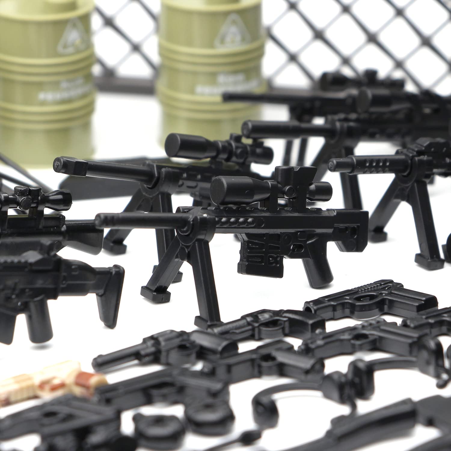 Foto 4 pulgar | Juego De Juguetes, Bloques De Construcción, Paquete De Armas Feleph, Modelo Militar - Venta Internacional.