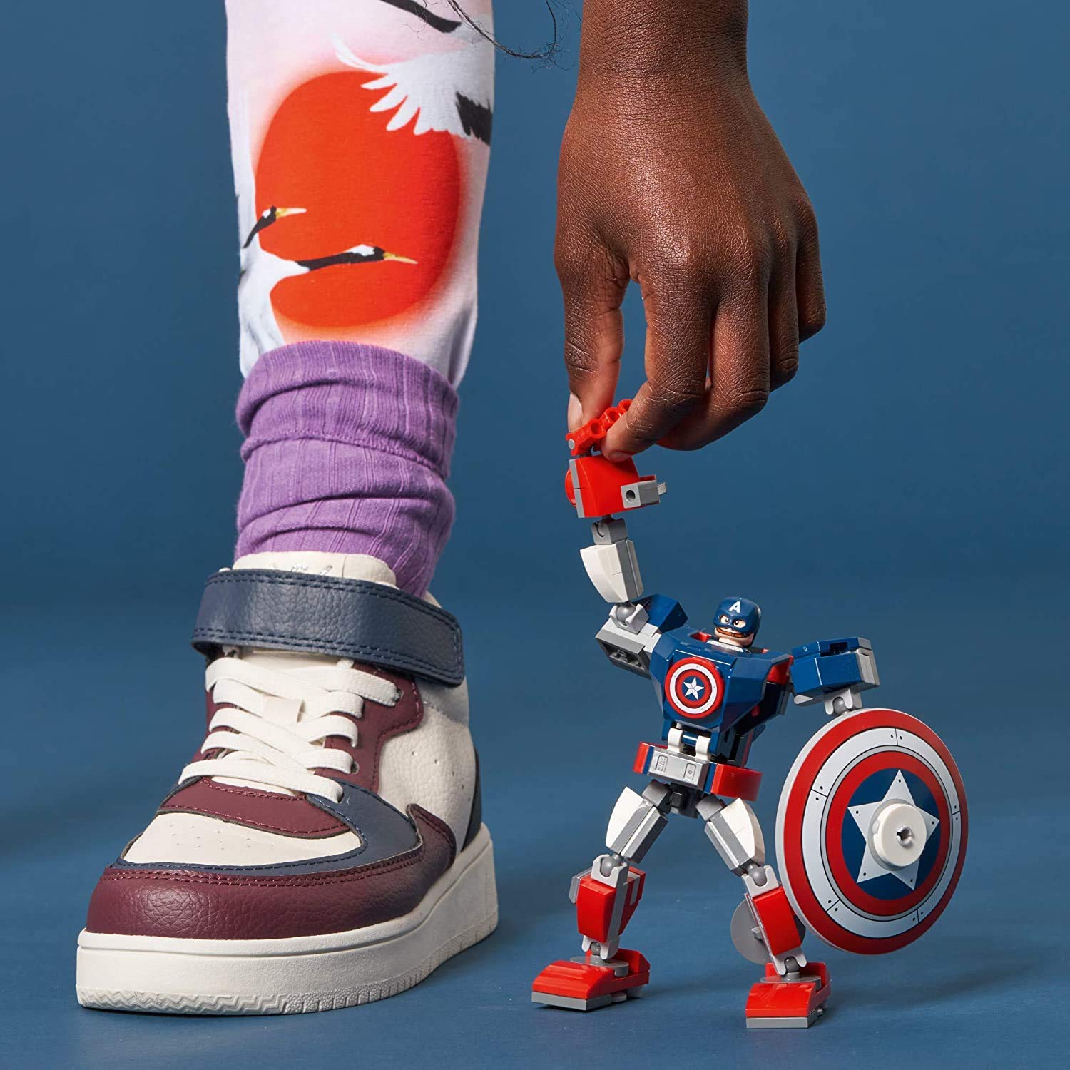 Foto 8 pulgar | Juguete de Construcción Lego Marvel Avengers Classic Captain America Mech Armor 76168 con 121 Piezas - Venta Internac