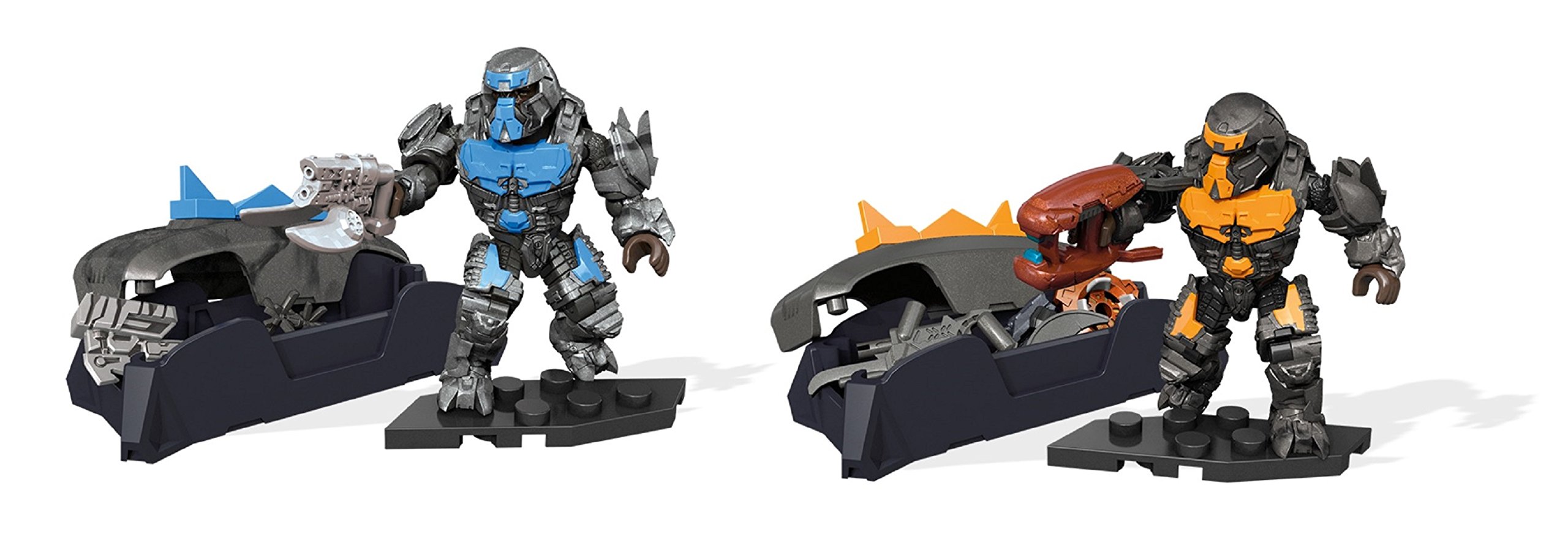 Kit De Construcción Mega Construx Halo Brute Weapons Personalizador - Venta Internacional.