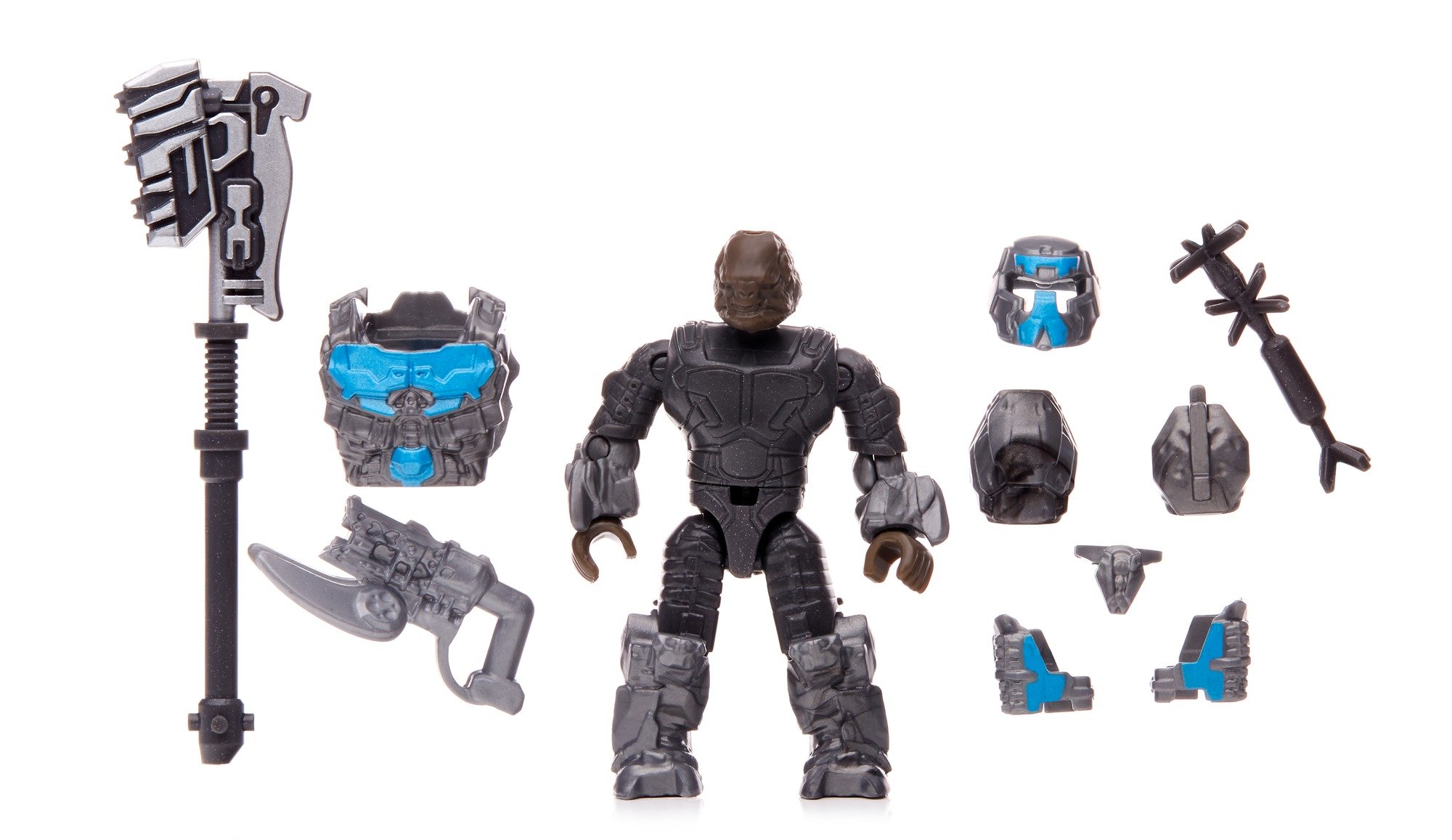 Foto 5 pulgar | Kit De Construcción Mega Construx Halo Brute Weapons Personalizador - Venta Internacional.