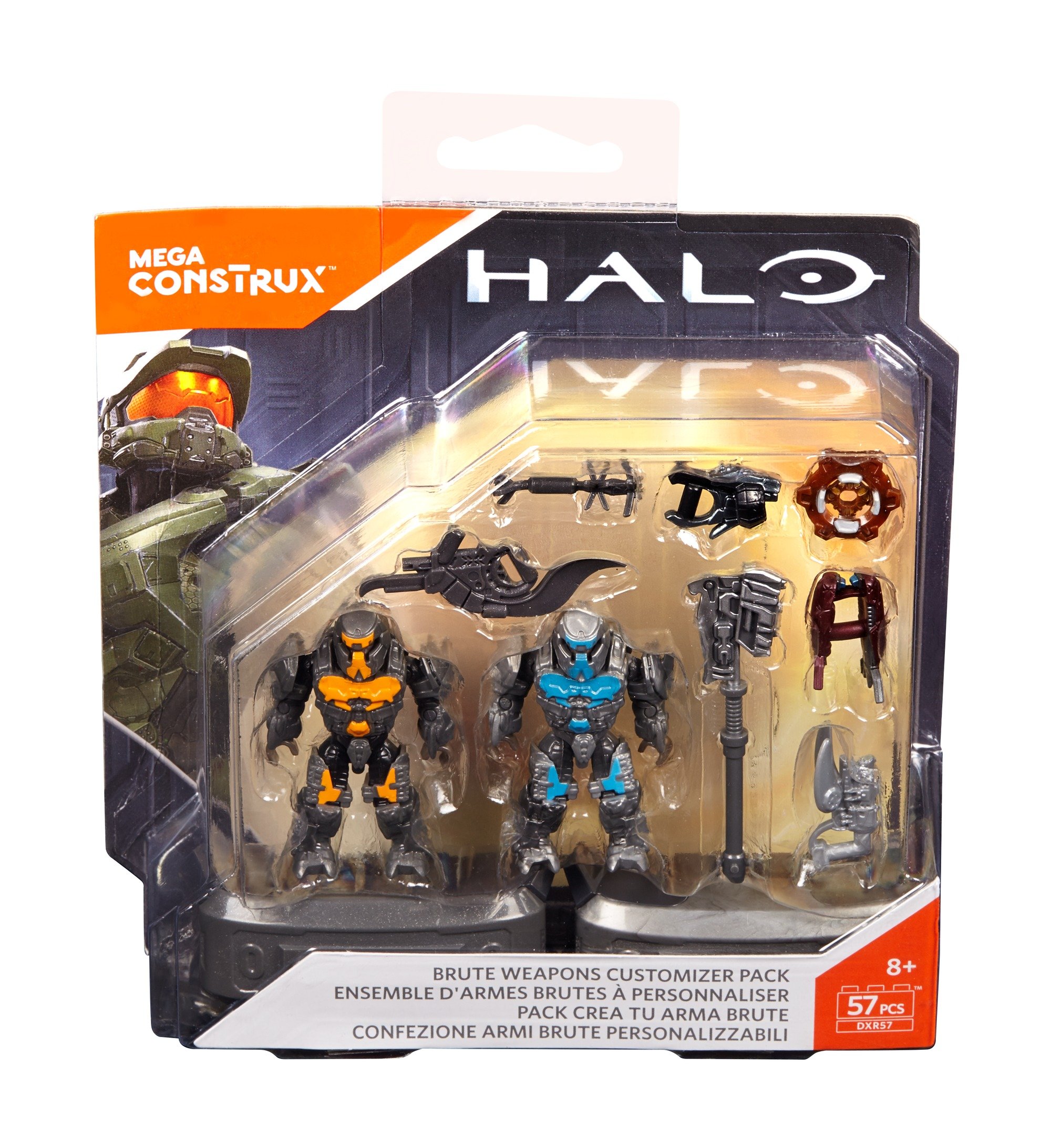 Foto 5 | Kit De Construcción Mega Construx Halo Brute Weapons Personalizador - Venta Internacional.
