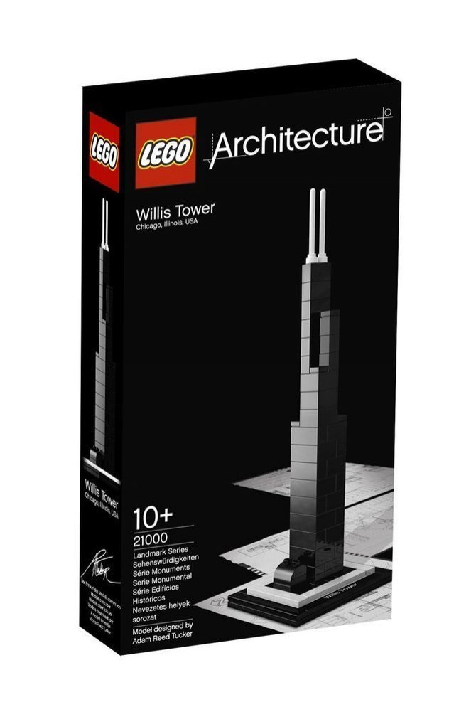 Set de Construcción Lego Architecture Willis Tower 21000 - Venta Internacional