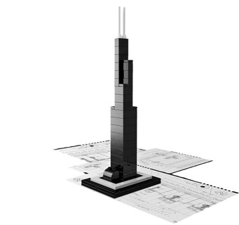 Foto 5 | Set de Construcción Lego Architecture Willis Tower 21000 - Venta Internacional