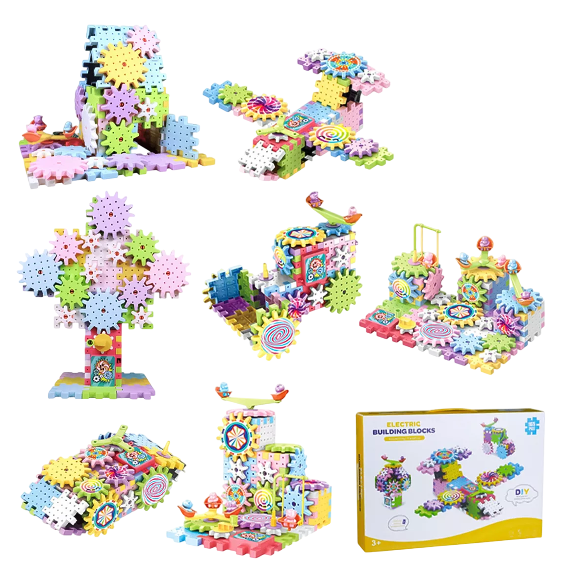 Juguetes Didacticos Para Bebes Bloques De Construcción Colores