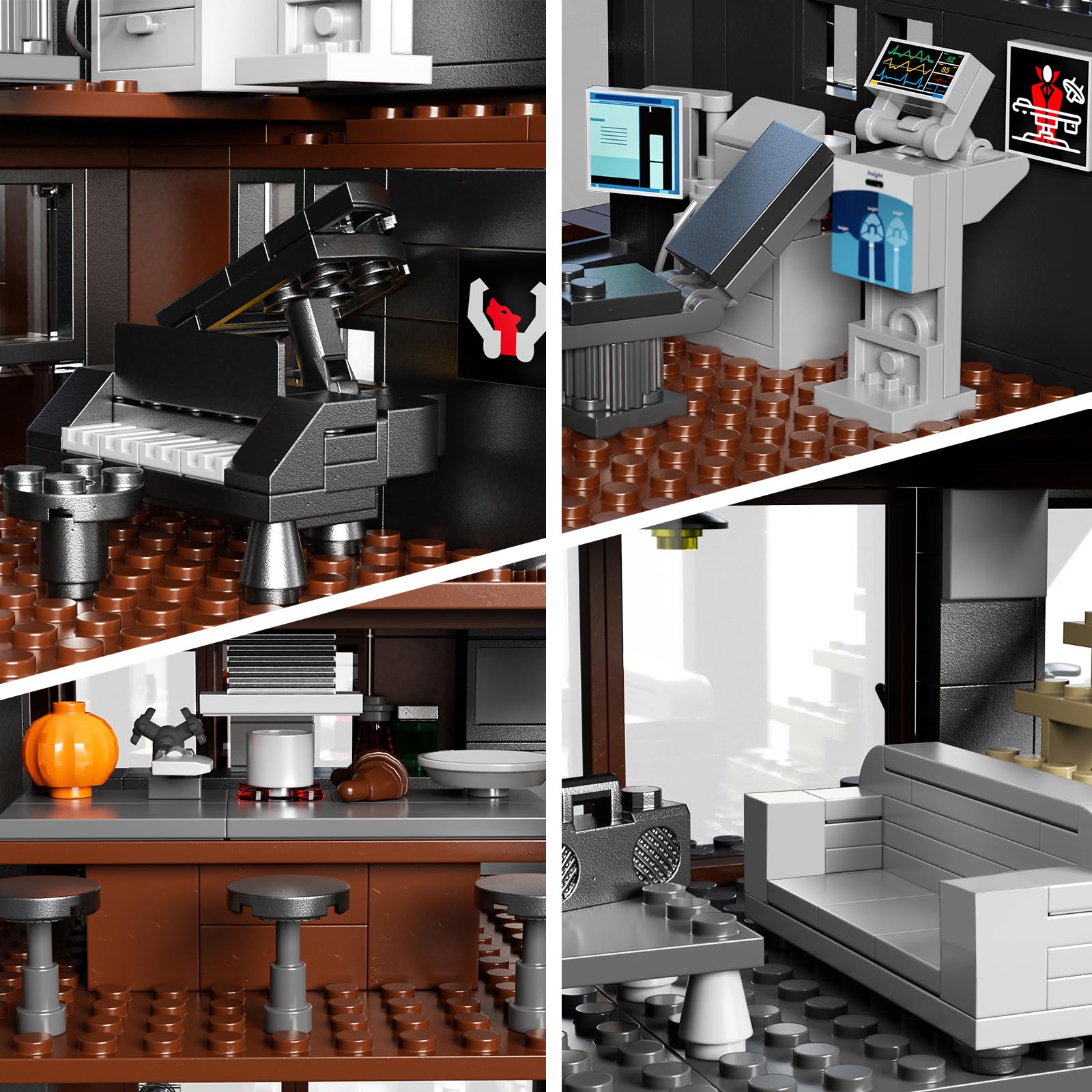 Foto 4 pulgar | Set de Construcción Compatible Con Lego Architecture Cullen House - Venta Internacional