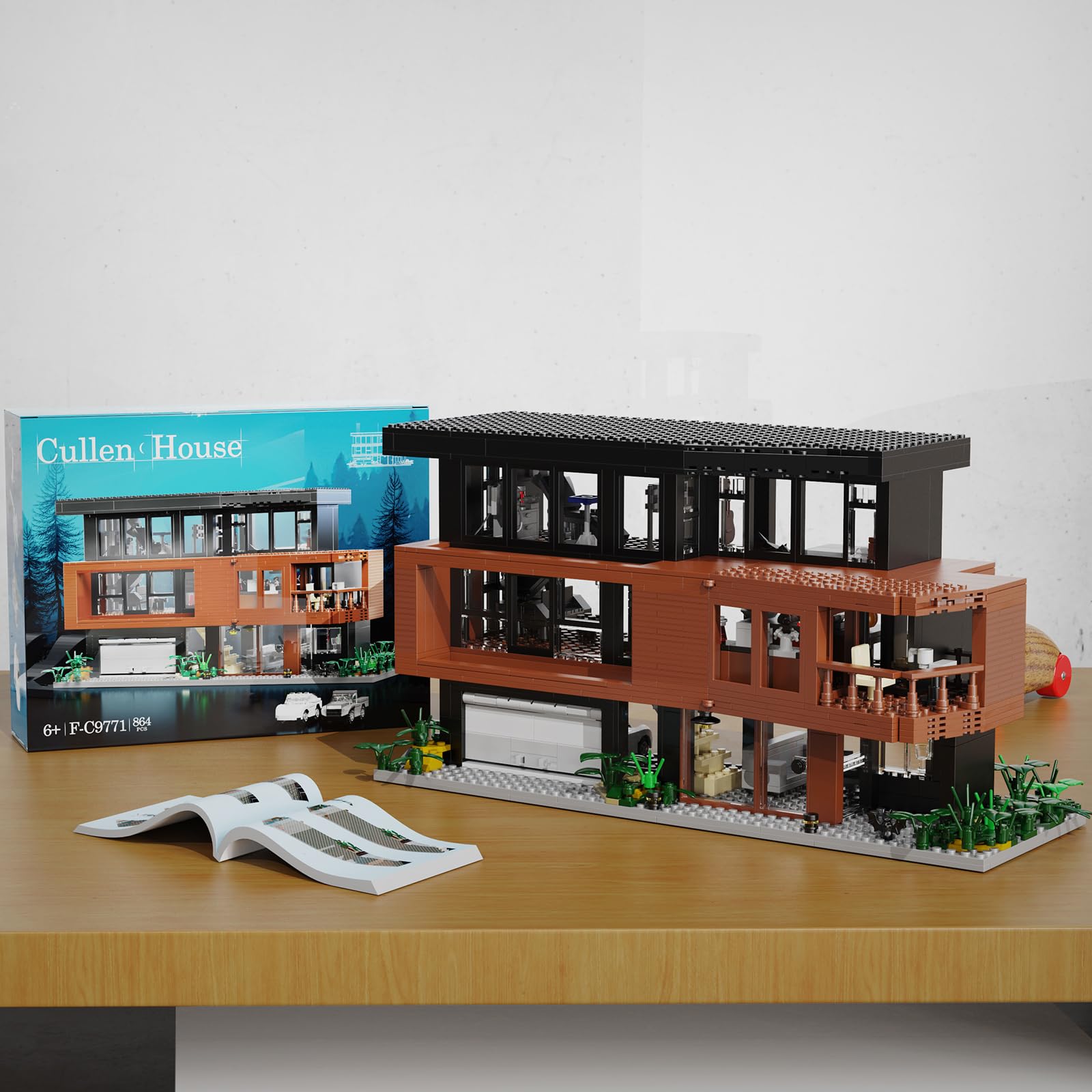 Foto 5 pulgar | Set de Construcción Compatible Con Lego Architecture Cullen House - Venta Internacional