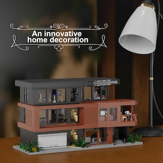 Foto 5 | Set de Construcción Compatible Con Lego Architecture Cullen House - Venta Internacional