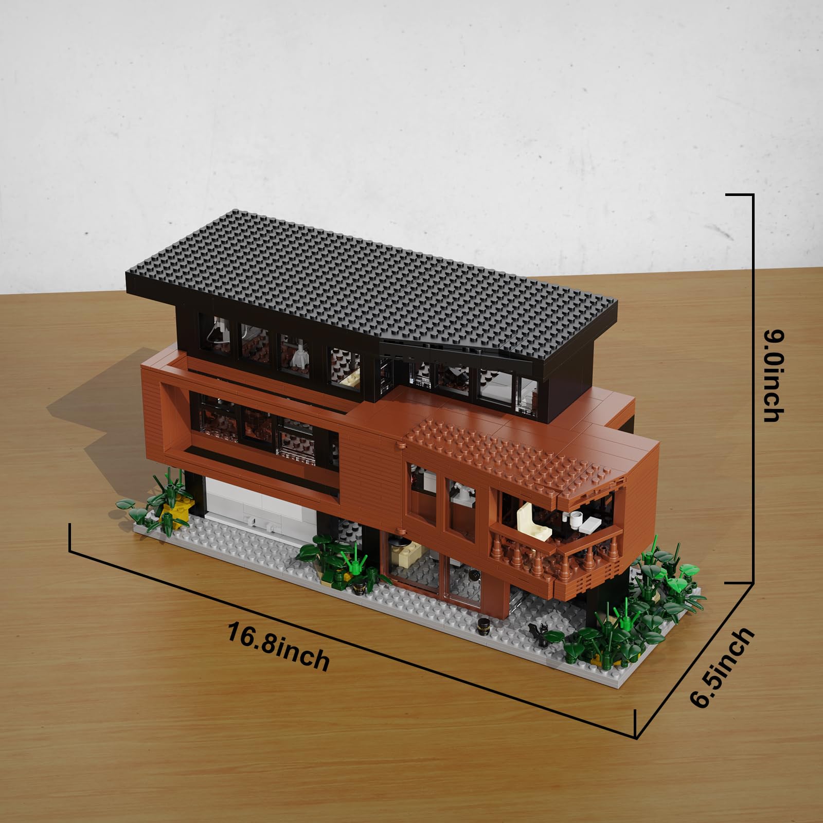 Foto 7 pulgar | Set de Construcción Compatible Con Lego Architecture Cullen House - Venta Internacional