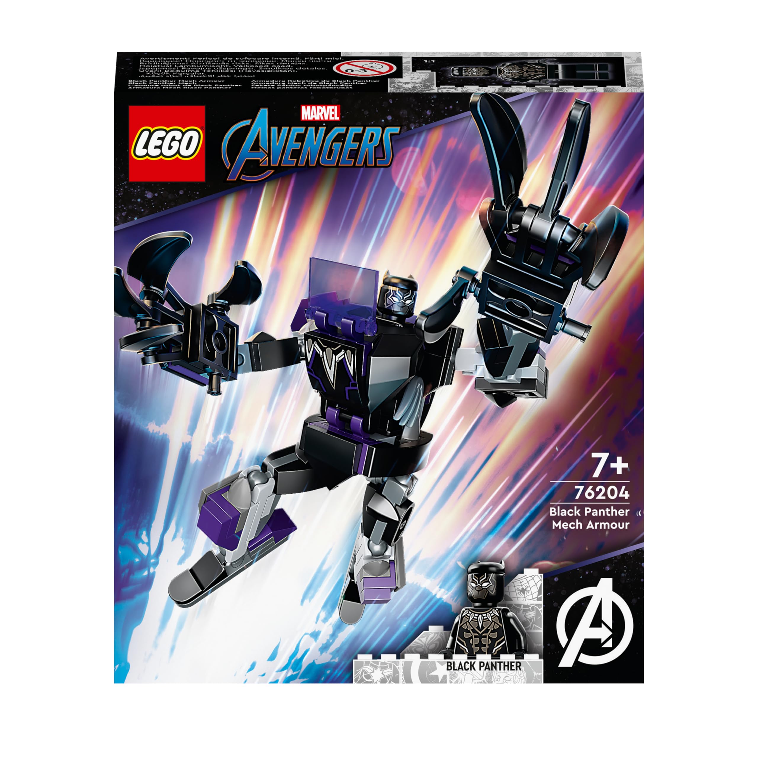 Foto 2 pulgar | Juguete Lego Super Heroes Black Panther Mech 76204 con 125 Piezas - Venta Internacional