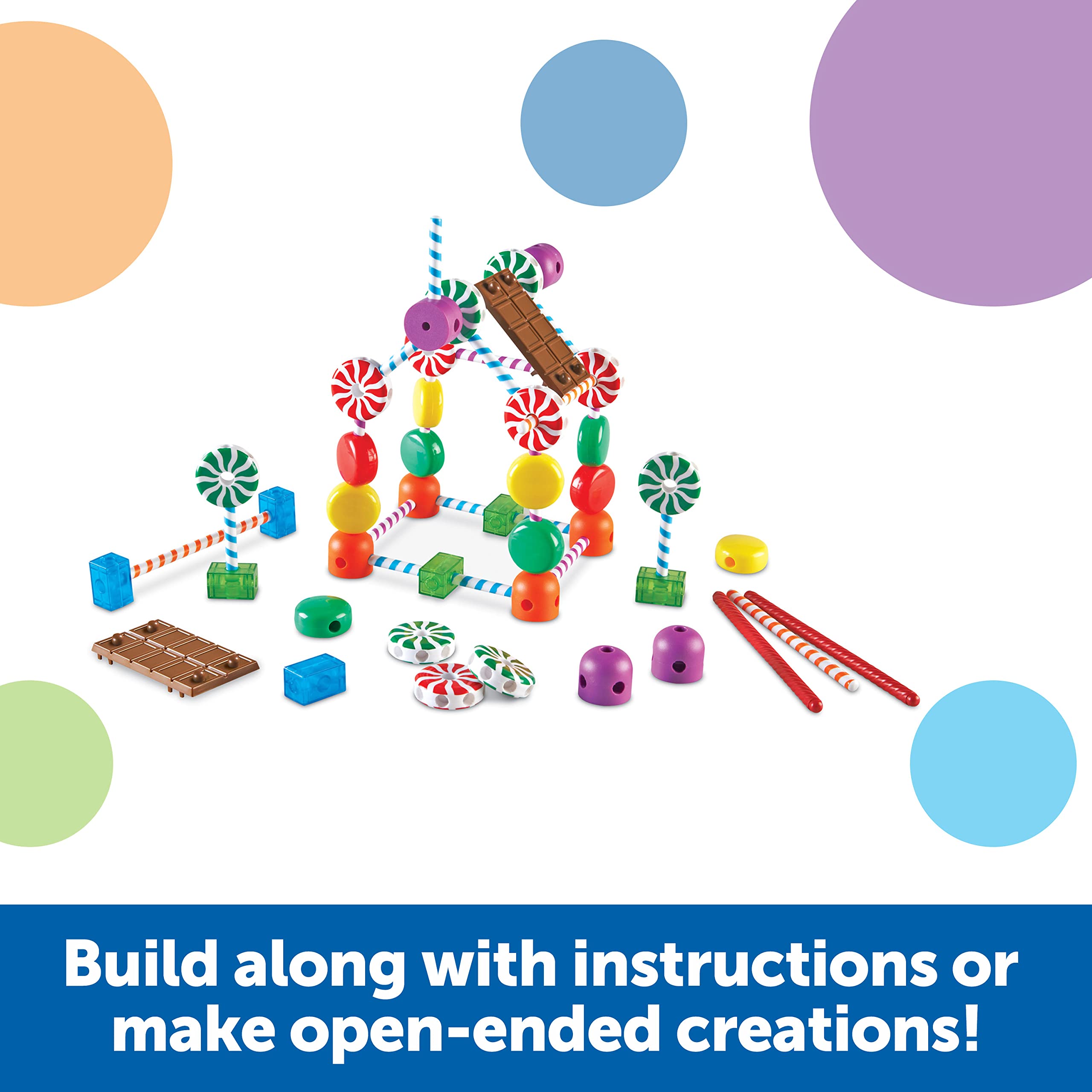 Foto 4 pulgar | Set De Construcción Learning Resources Candy Construction 92 Piezas - Venta Internacional.
