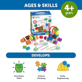 Foto 6 | Set De Construcción Learning Resources Candy Construction 92 Piezas - Venta Internacional.