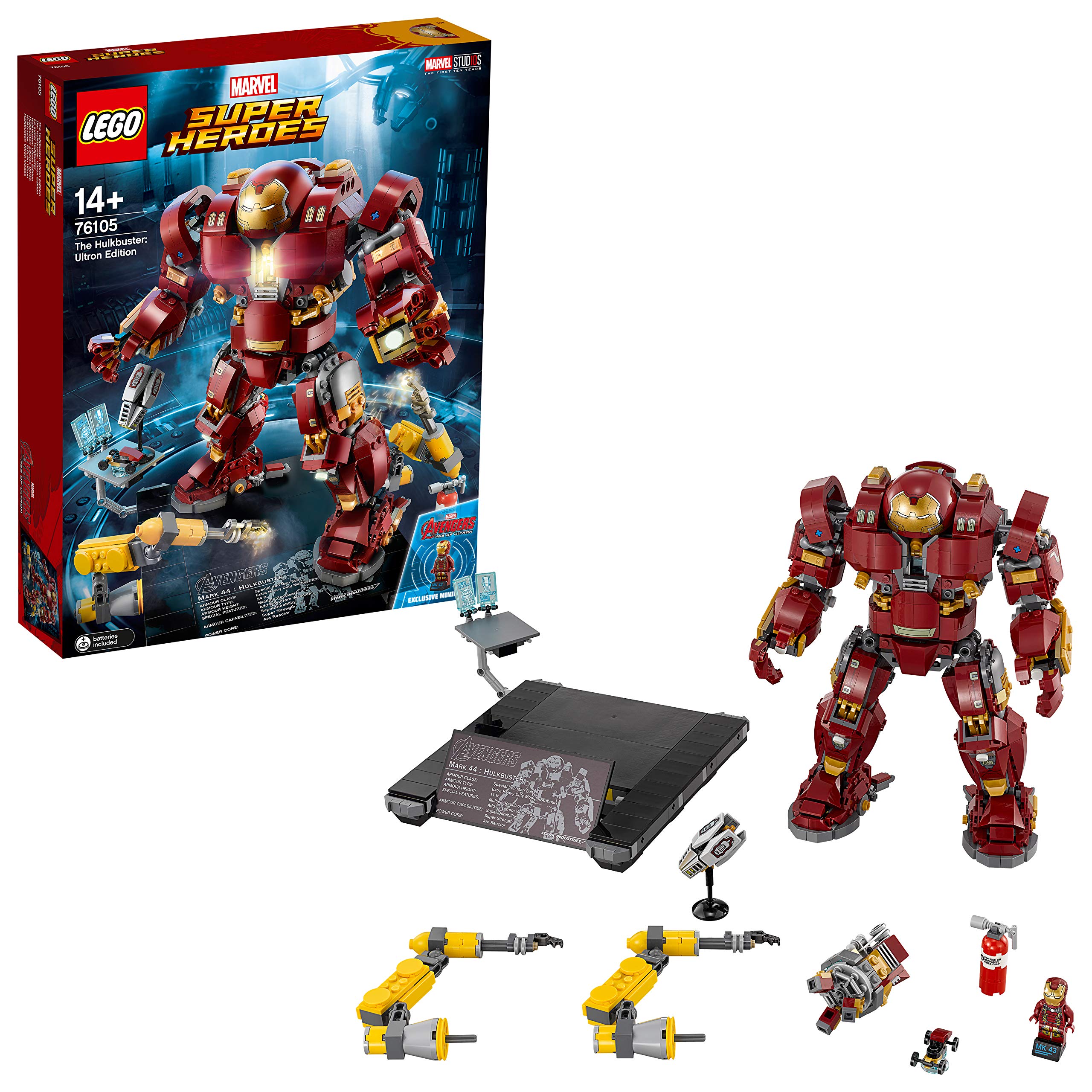 Foto 2 pulgar | Kit de Construcción Lego Marvel Super Heroes Avengers Hulkbuster - Venta Internacional