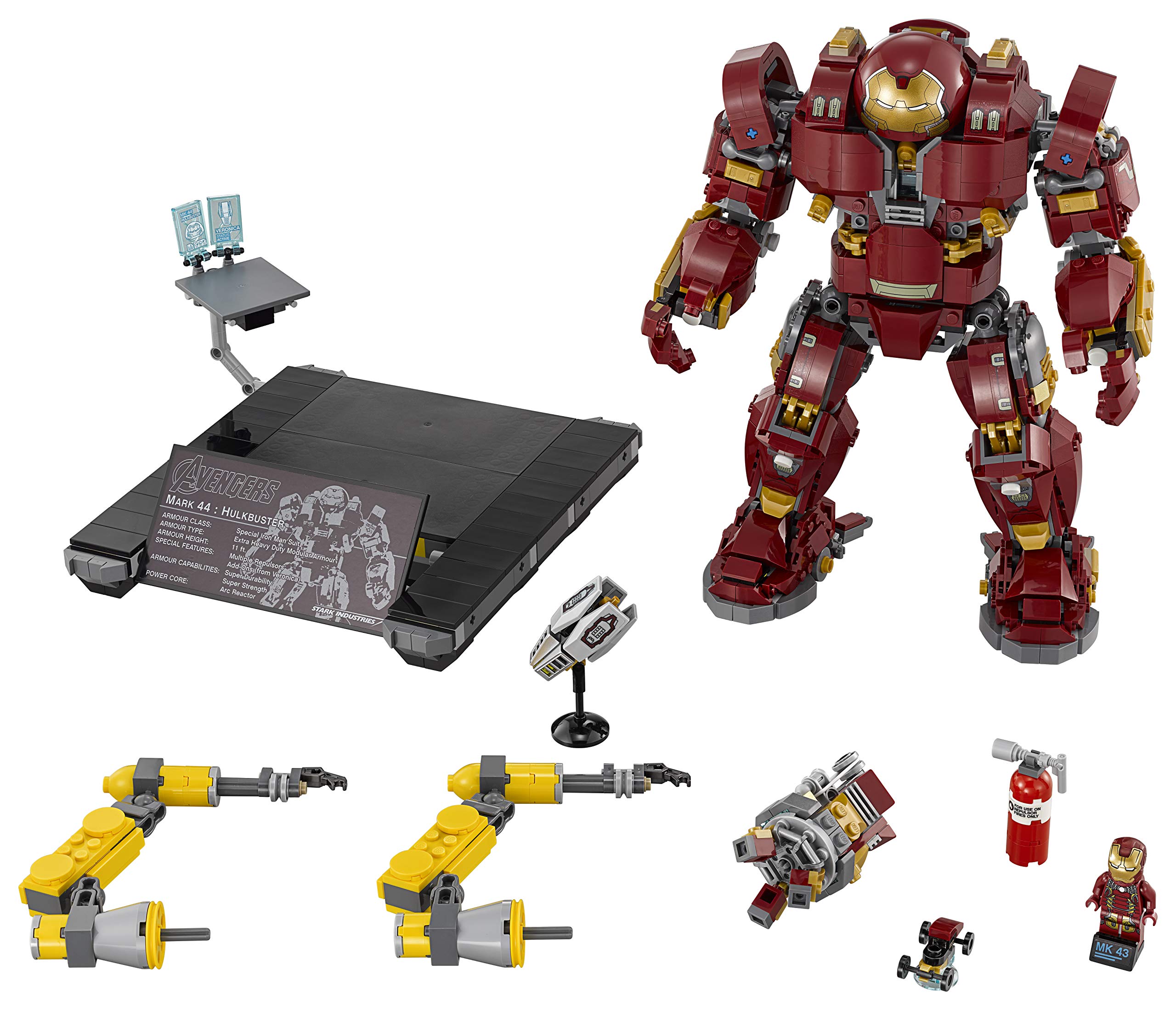 Foto 3 pulgar | Kit de Construcción Lego Marvel Super Heroes Avengers Hulkbuster - Venta Internacional