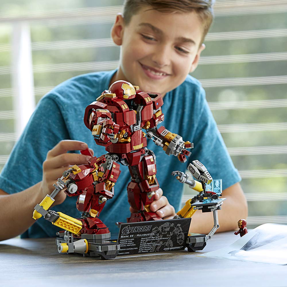 Foto 3 | Kit de Construcción Lego Marvel Super Heroes Avengers Hulkbuster - Venta Internacional