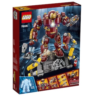 Foto 5 | Kit de Construcción Lego Marvel Super Heroes Avengers Hulkbuster - Venta Internacional