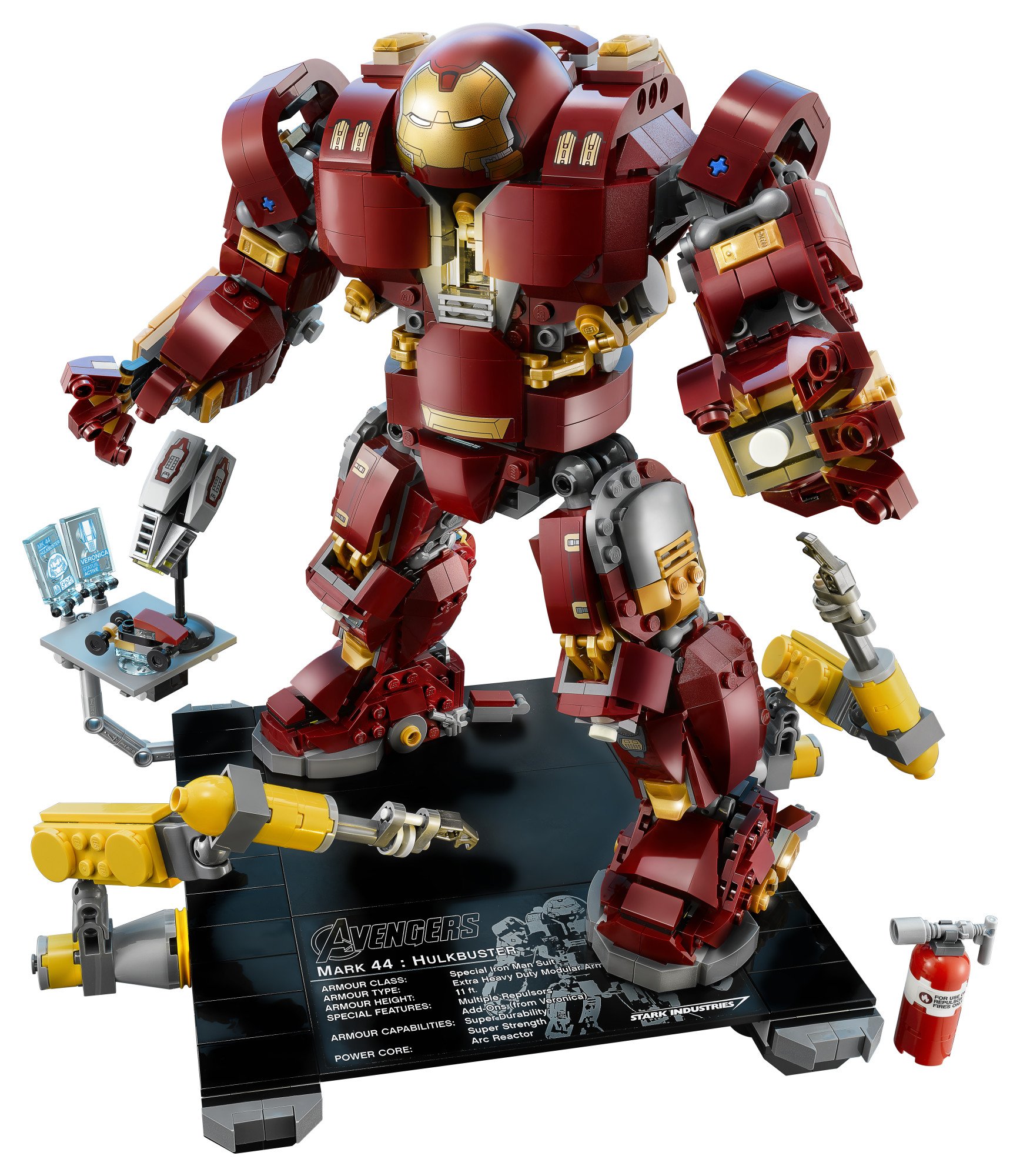 Foto 7 pulgar | Kit de Construcción Lego Marvel Super Heroes Avengers Hulkbuster - Venta Internacional