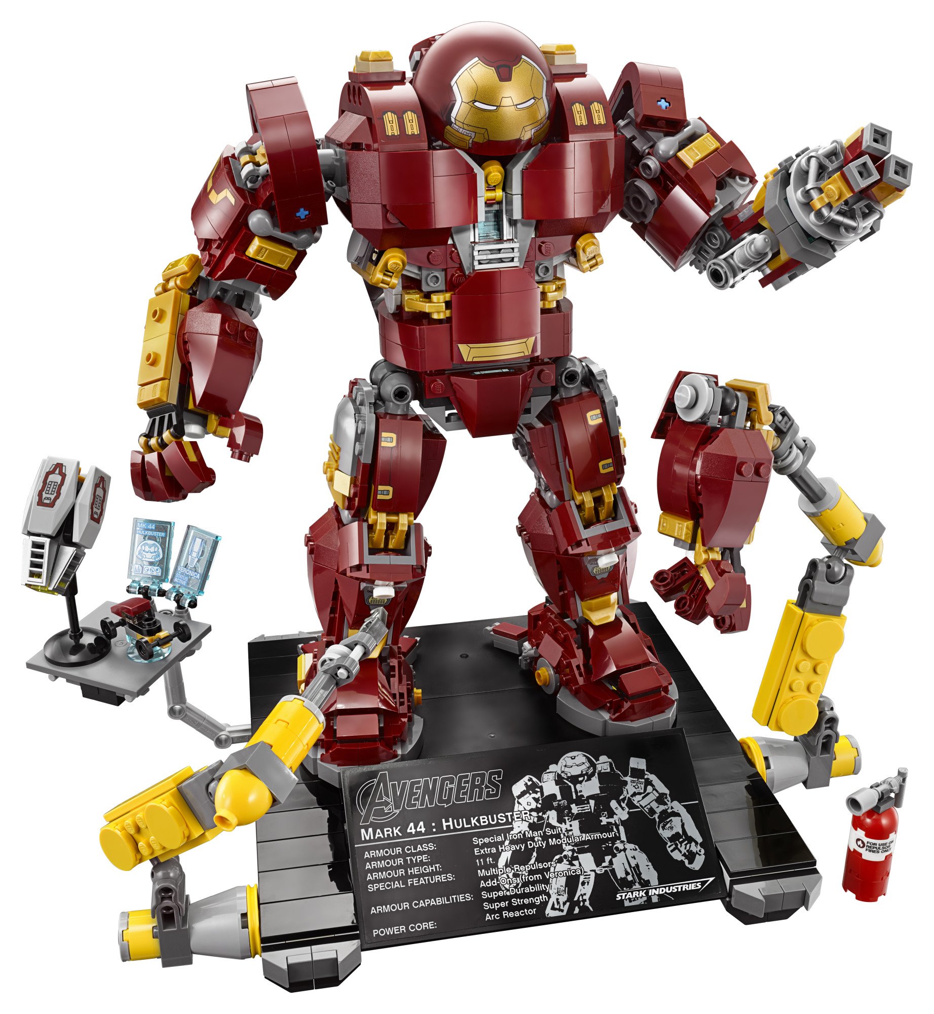 Foto 8 pulgar | Kit de Construcción Lego Marvel Super Heroes Avengers Hulkbuster - Venta Internacional