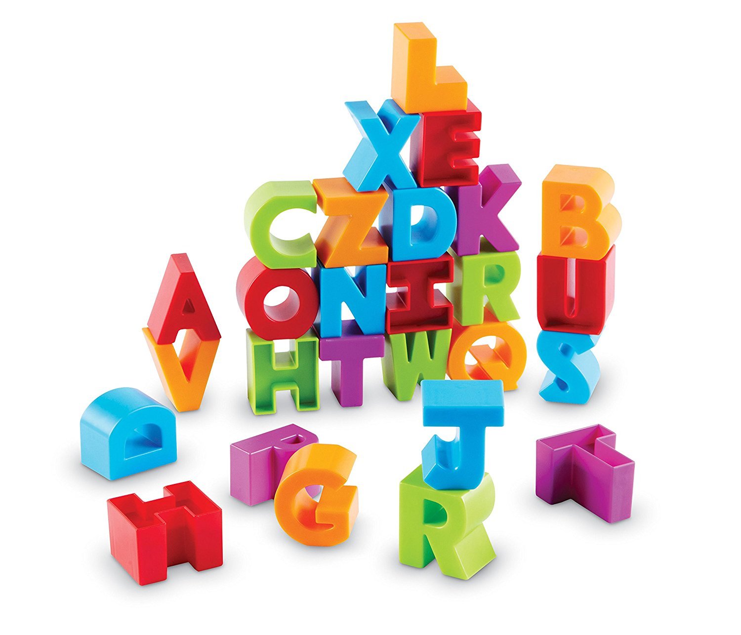 Letra Abc De Block Toy Learning Resources, 36 Piezas, Más De 2 Años - Venta Internacional.