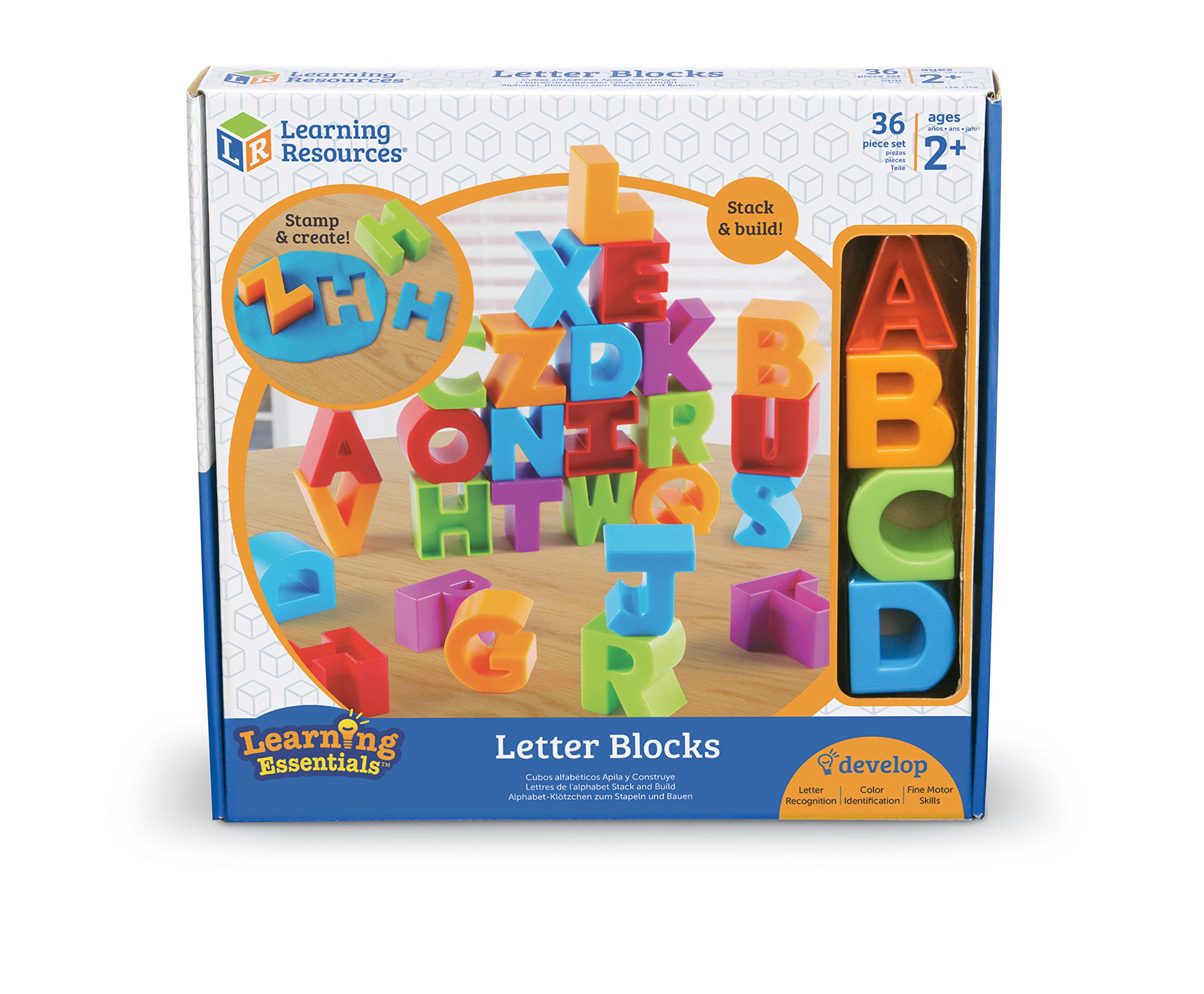 Foto 7 pulgar | Letra Abc De Block Toy Learning Resources, 36 Piezas, Más De 2 Años - Venta Internacional.