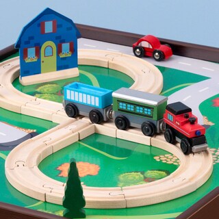 Foto 4 | Mesa De Actividades Kidkraft 2 En 1 Con Tapa Reversible Con 200 Ladrillos - Venta Internacional.