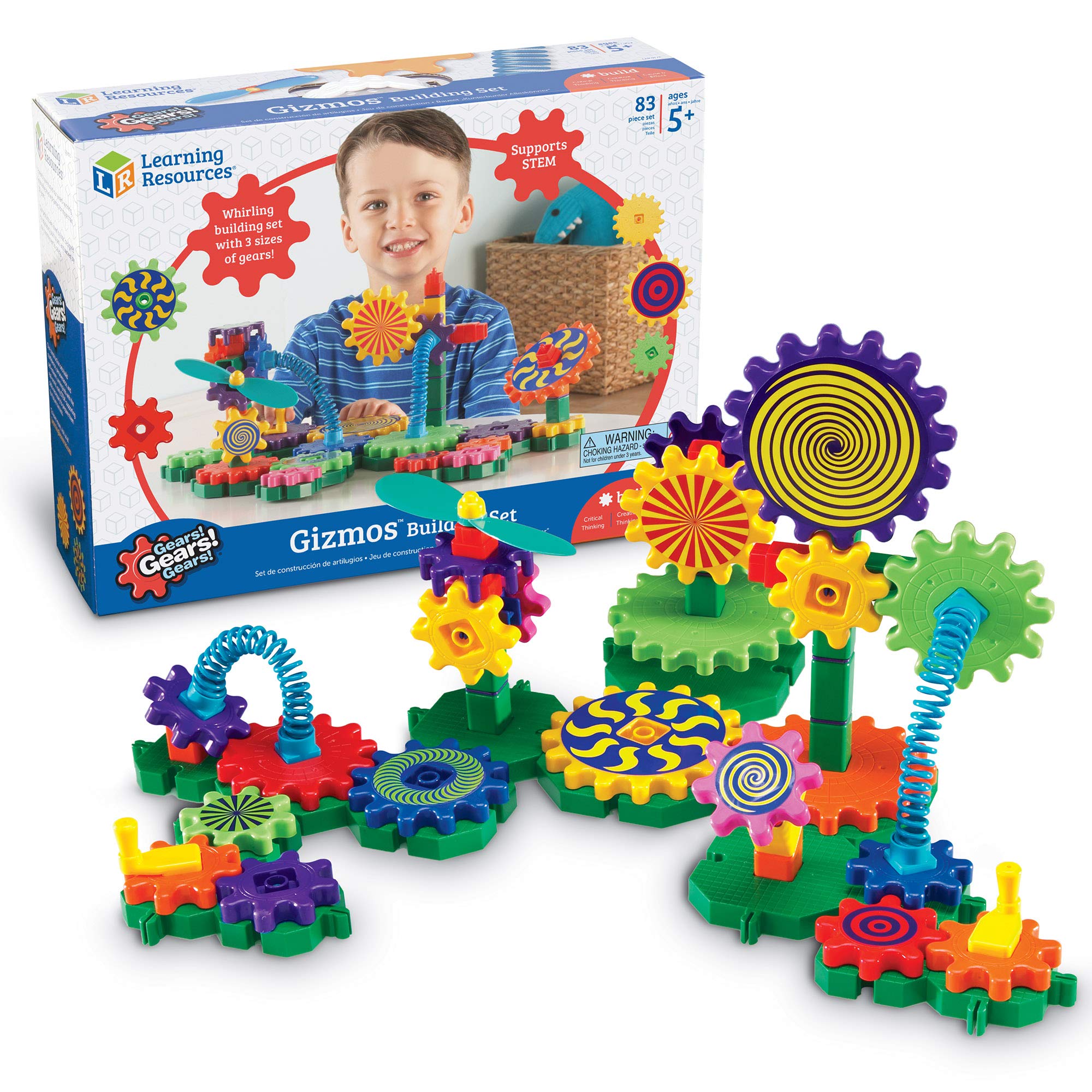 Foto 2 pulgar | Building Set Learning Resources Gears! ¡engranajes! ¡engranajes! Gizmos - Venta Internacional.