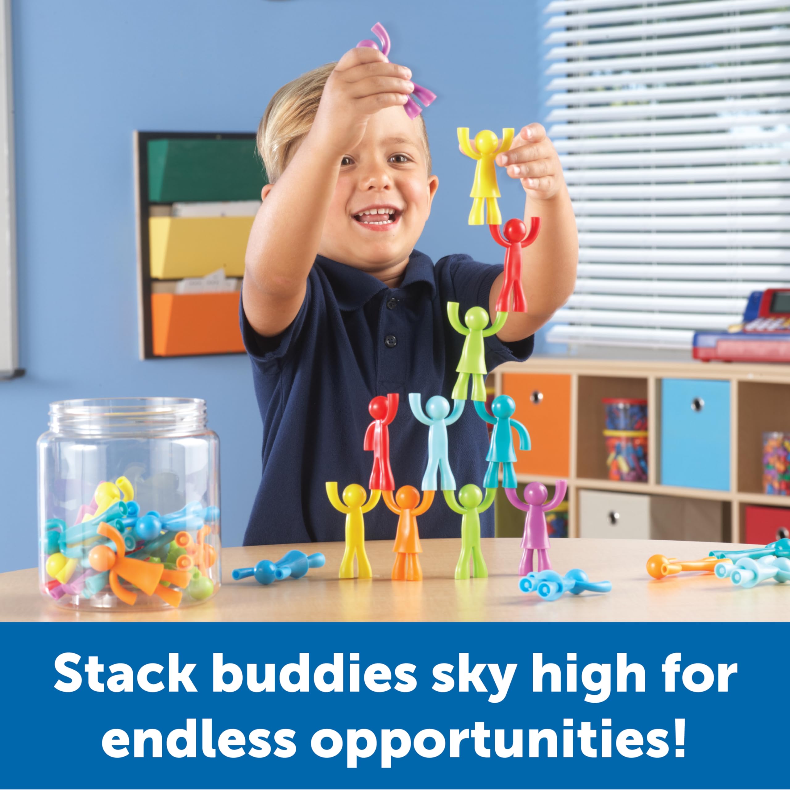 Foto 4 pulgar | Toy Learning Resources Buddy Builders 32 Piezas Para Mayores De 3 Años - Venta Internacional.