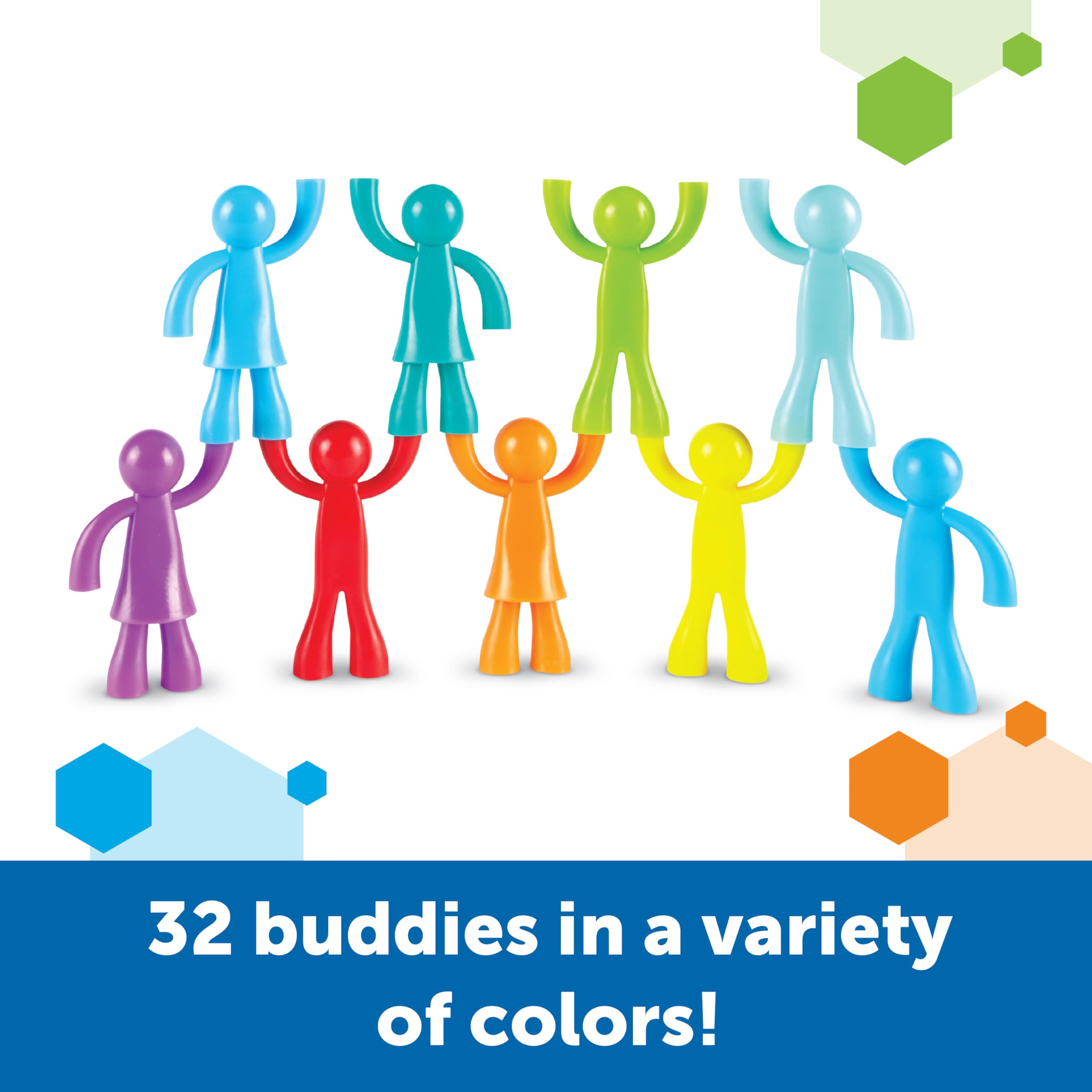 Foto 6 pulgar | Toy Learning Resources Buddy Builders 32 Piezas Para Mayores De 3 Años - Venta Internacional.