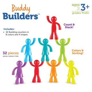 Foto 7 | Toy Learning Resources Buddy Builders 32 Piezas Para Mayores De 3 Años - Venta Internacional.