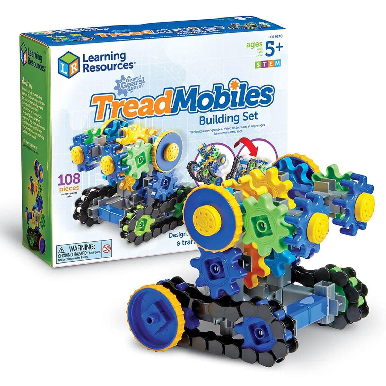 Building Set Learning Resources Gears! ¡engranajes! ¡engranajes! Móviles De Correr - Venta Internacional.