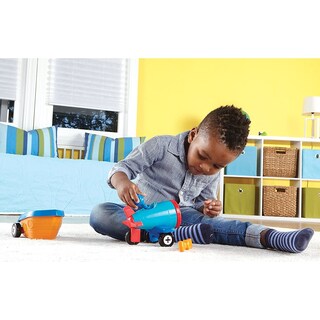 Foto 6 | Recursos De Aprendizaje Sobre Juguetes 1-2-3 ¡constrúyelo! Coche, Barco, Avión, 15 Piezas - Venta Internacional.
