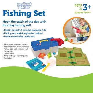 Foto 6 | Set De Pesca Learning Resources Pretend & Play, 11 Piezas, 3+ Y - Venta Internacional.