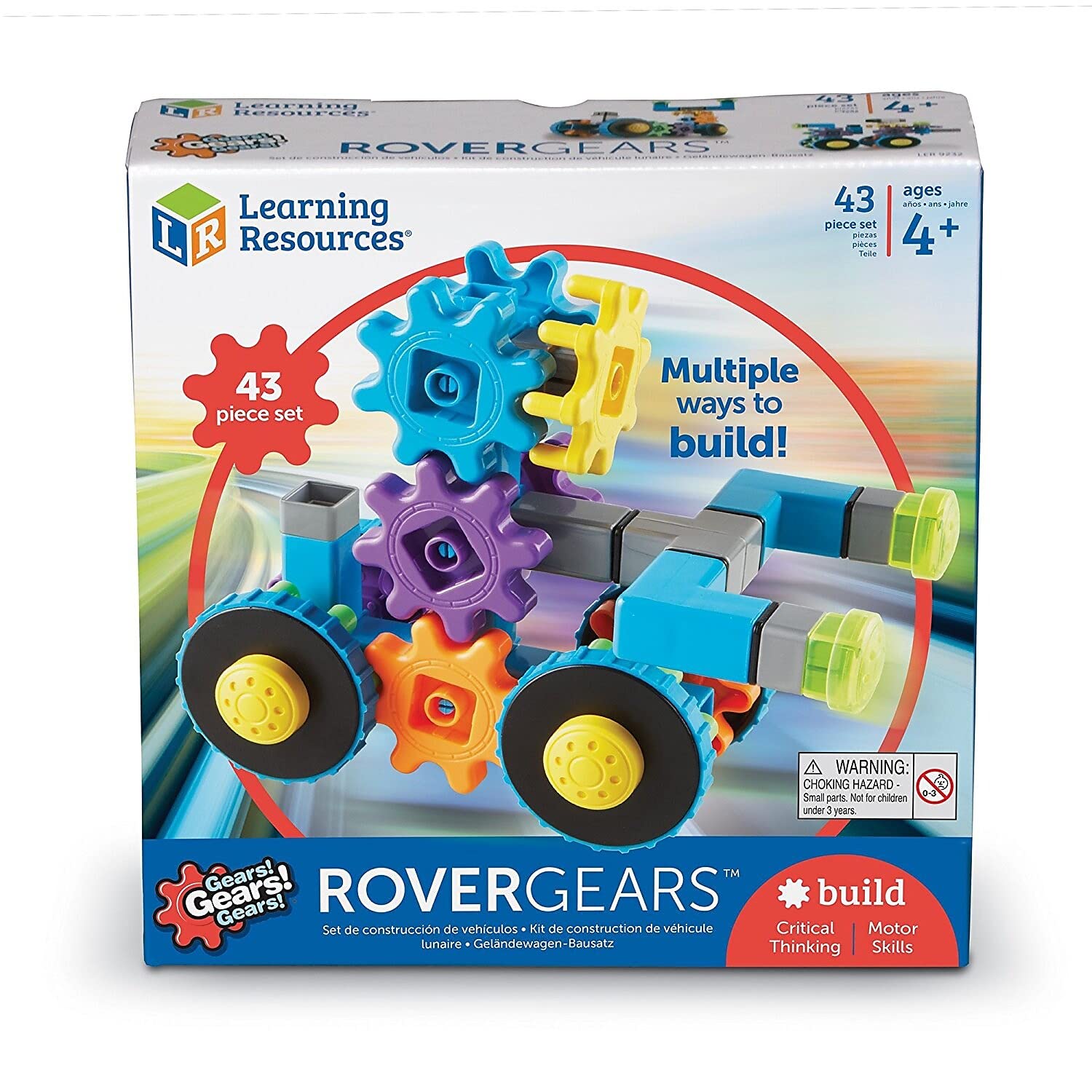 Foto 6 pulgar | Building Set Learning Resources Gears! ¡engranajes! ¡engranajes! Rover - Venta Internacional.