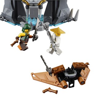 Foto 5 | Kit de Construcción Lego Ninjago Tiger Widow Island 450 Piezas - Venta Internacional