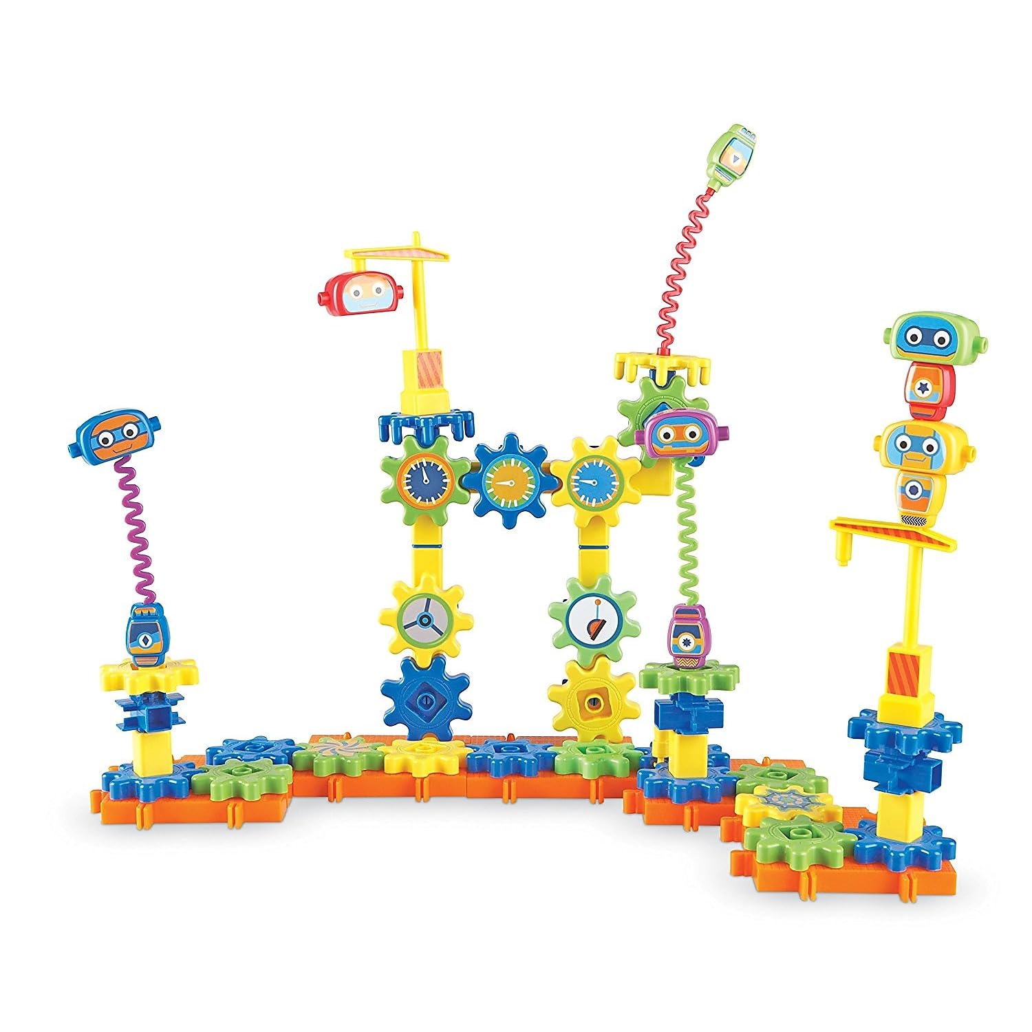 Building Set Learning Resources Gears! ¡engranajes! ¡engranajes! Robot Factory, 80 Piezas - Venta Internacional.