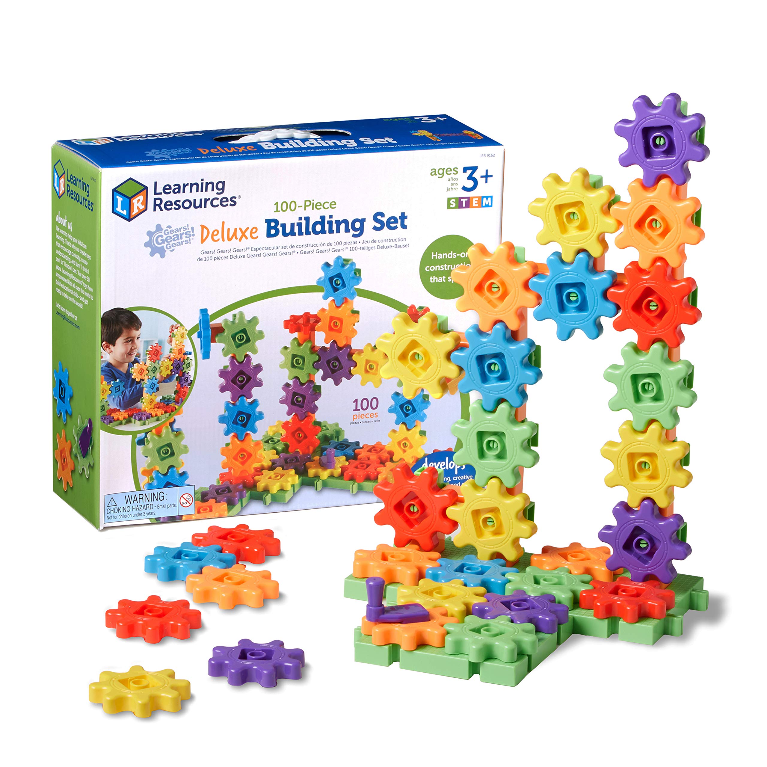 Foto 2 pulgar | Building Set Learning Resources Gears! ¡engranajes! ¡engranajes! 100 Piezas - Venta Internacional.