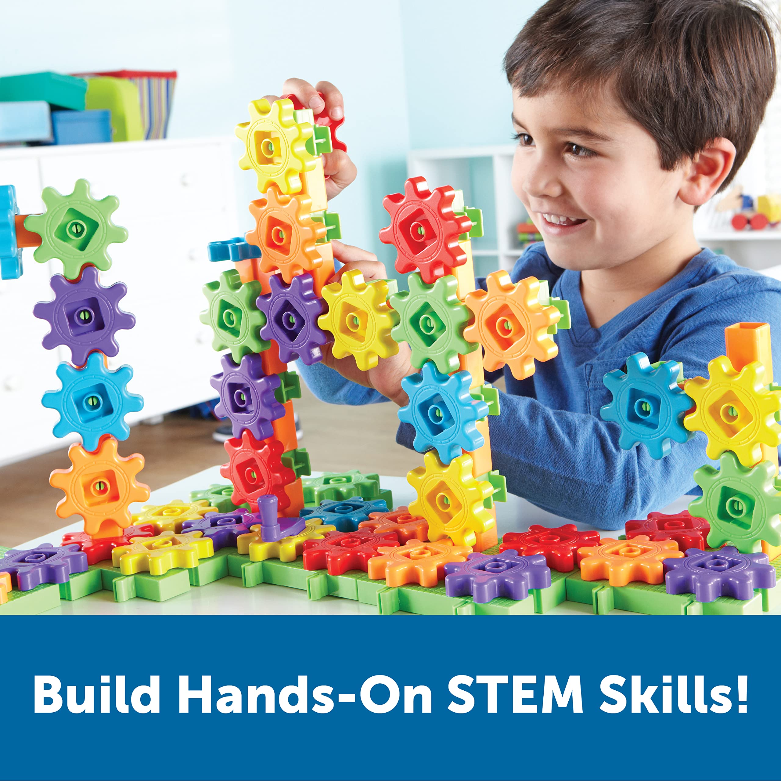 Foto 4 pulgar | Building Set Learning Resources Gears! ¡engranajes! ¡engranajes! 100 Piezas - Venta Internacional.