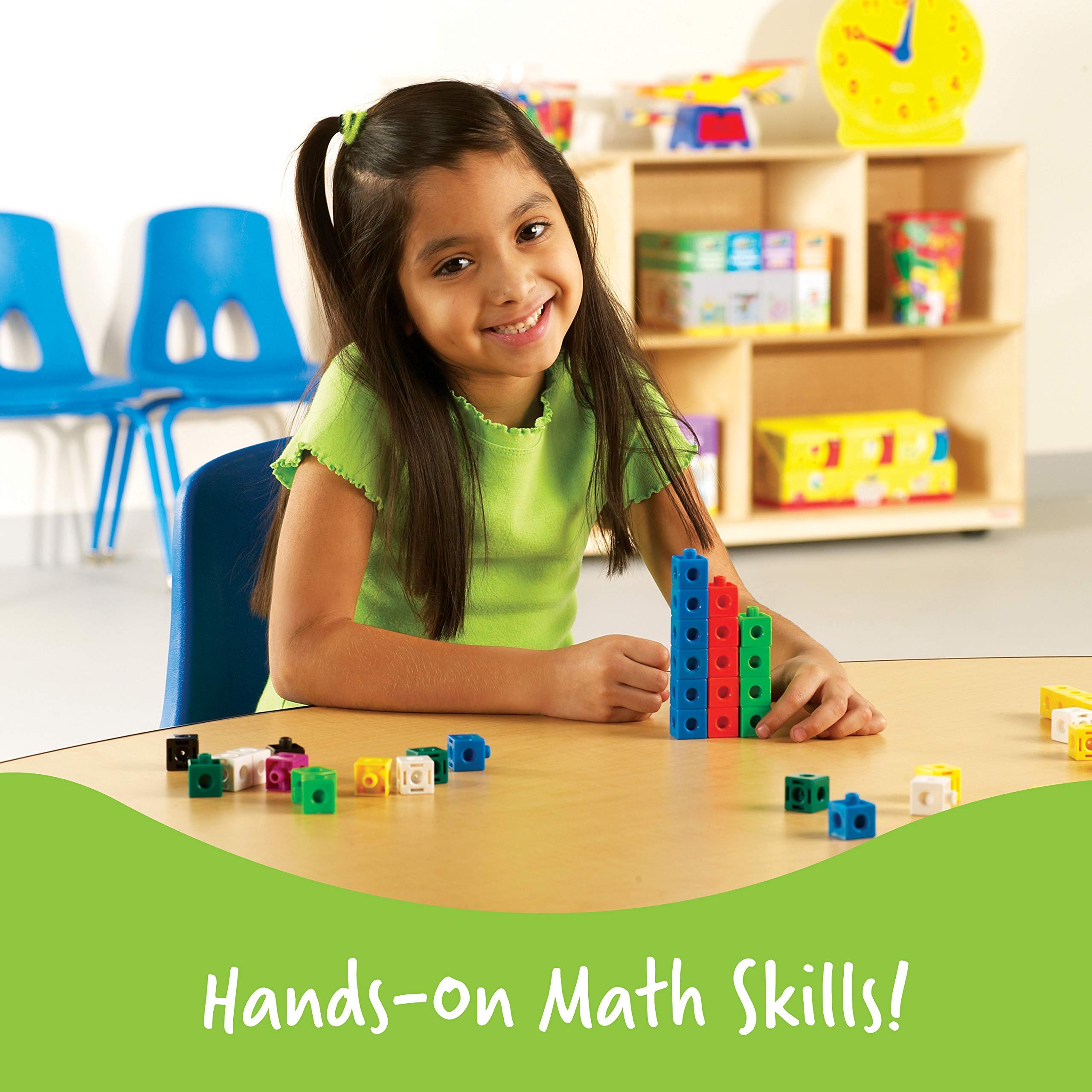 Foto 3 pulgar | Counting Toy Learning Resources Snap Cubes, 100 Piezas, Más De 5 - Venta Internacional.