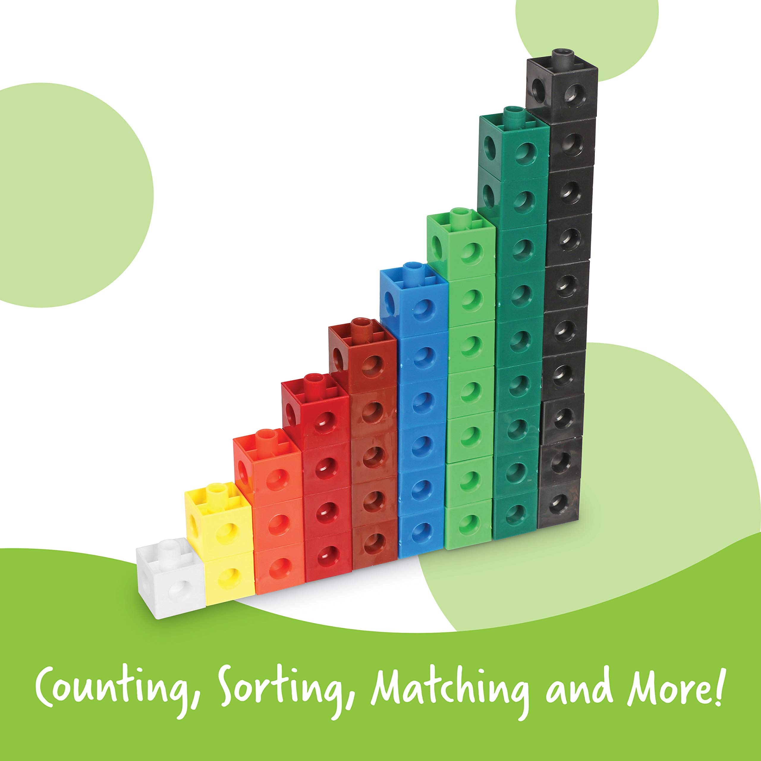 Foto 4 pulgar | Counting Toy Learning Resources Snap Cubes, 100 Piezas, Más De 5 - Venta Internacional.