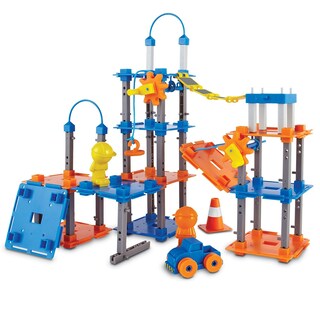 Foto 1 | Set De Construcción, Recursos De Aprendizaje, Ingeniería Urbana, 100 Piezas - Venta Internacional.
