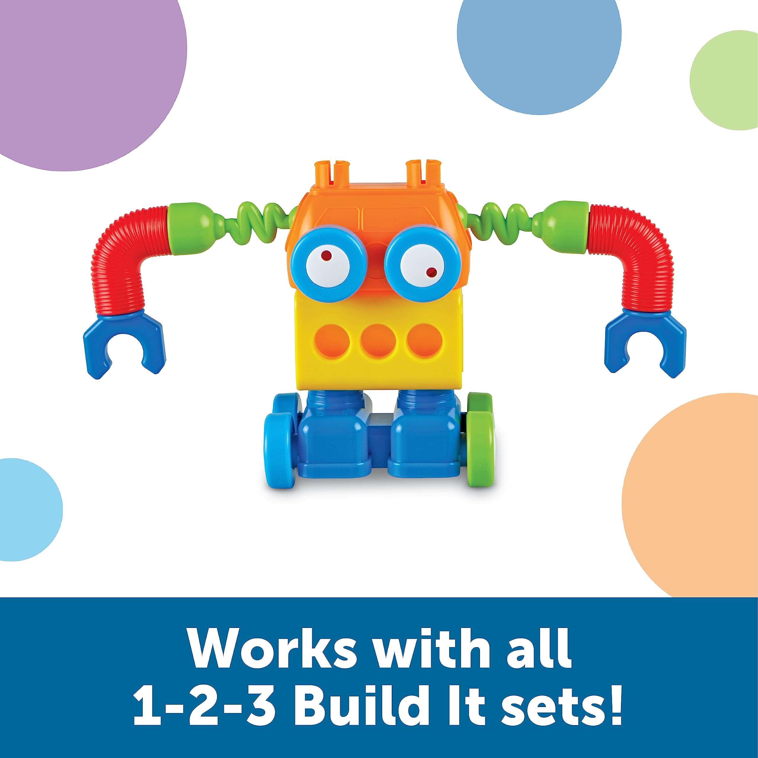 Foto 6 pulgar | Recursos De Aprendizaje Sobre Juguetes 1-2-3 ¡constrúyelo! Robot Factory: Más De 2 Años - Venta Internacional.